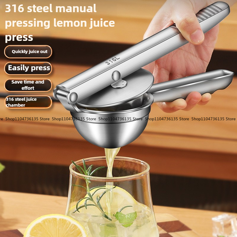 Citrus Juicer Bar - 316 Stainless Steel Lemon Juicer, Household