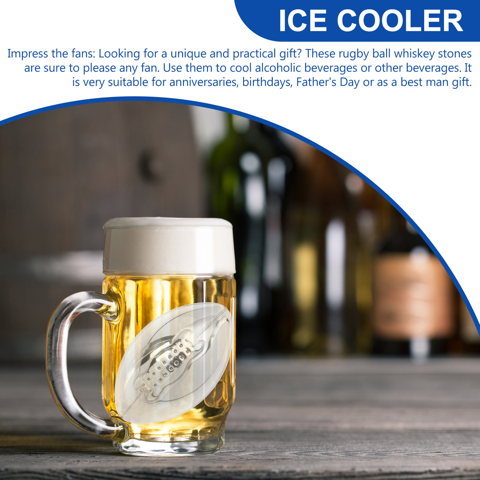 Stainless Steel Ice Cube Set R - Home Bar Set reseña y precio