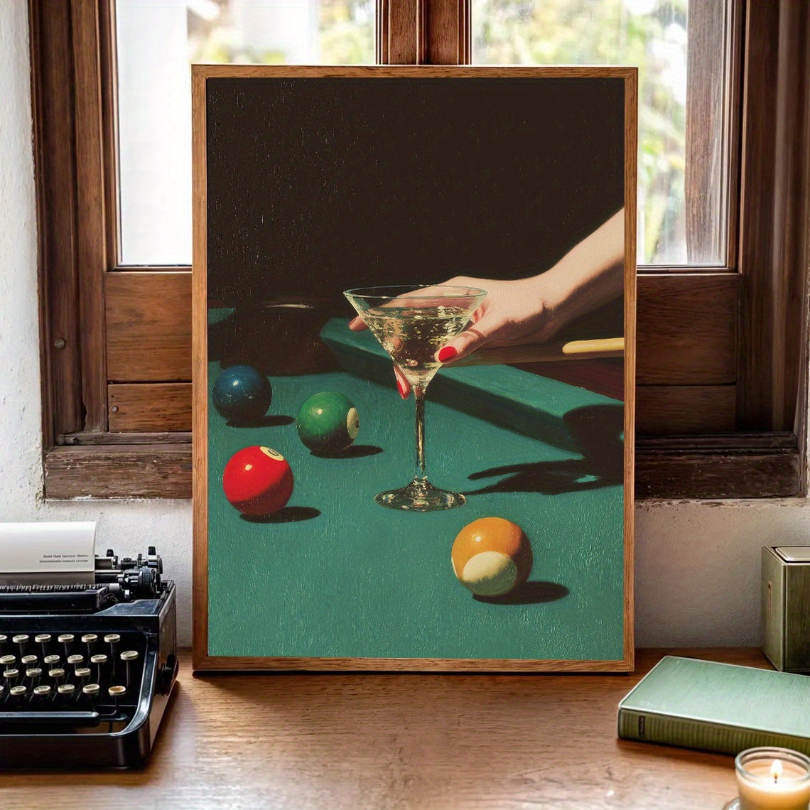1pc Vintage Billiards Cocktail - Home Bar Set reseña y precio