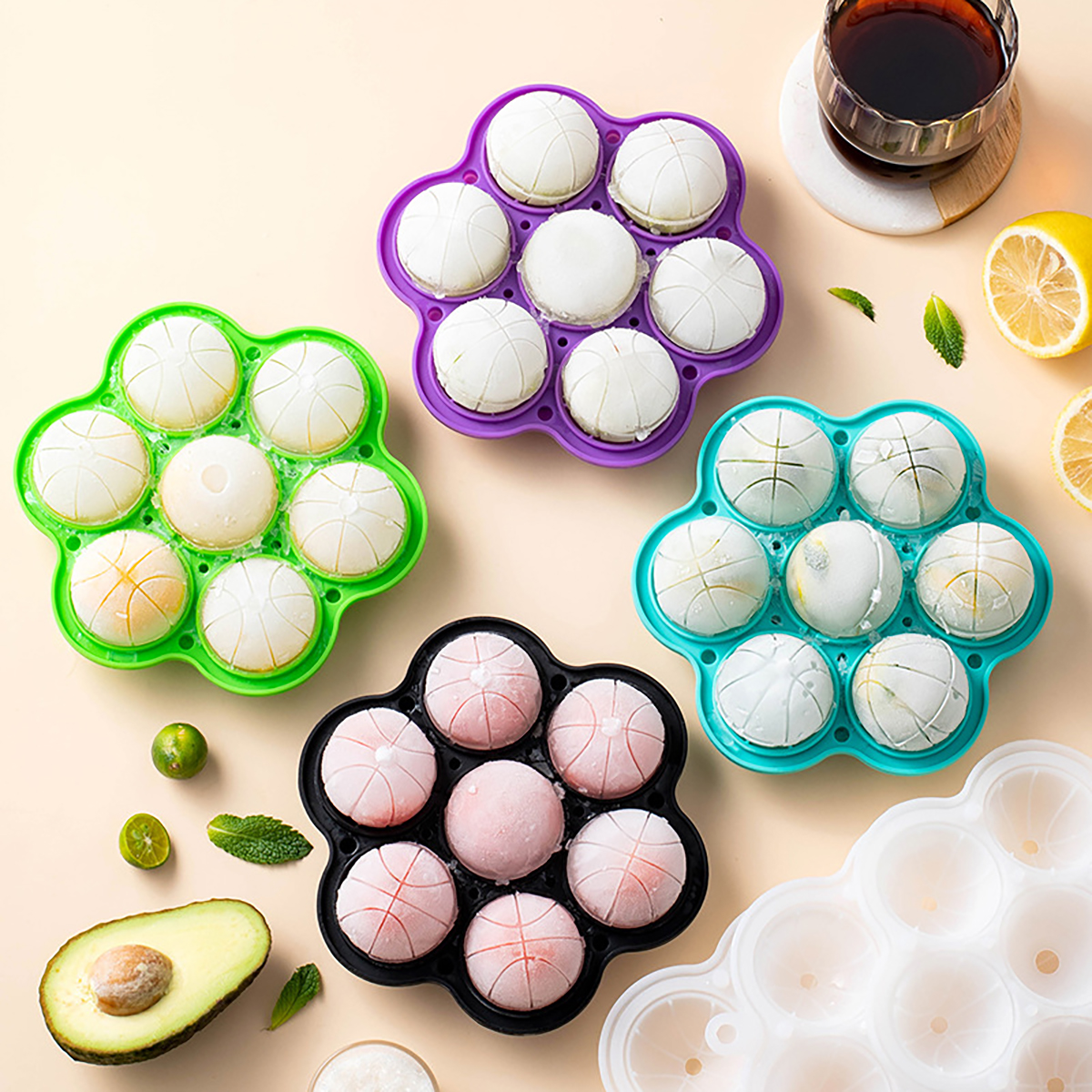 1pc Spherical Silicone Ice Gri - Ice Mold Sphere reseña y precio