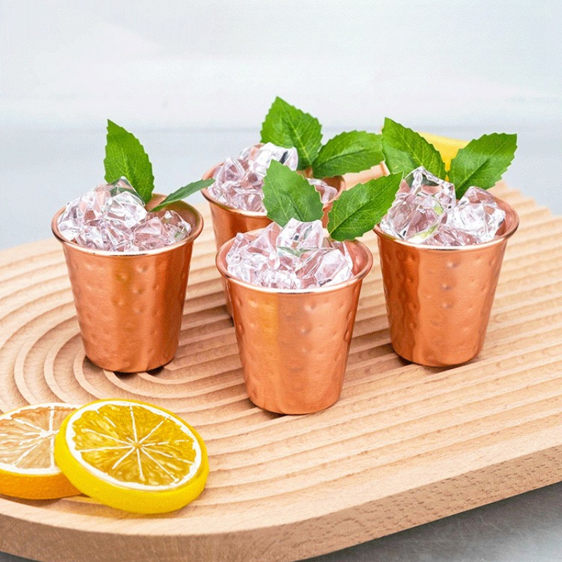 1pc 70ml Copper Vintage Style  - Mule Copper Mug reseña y precio