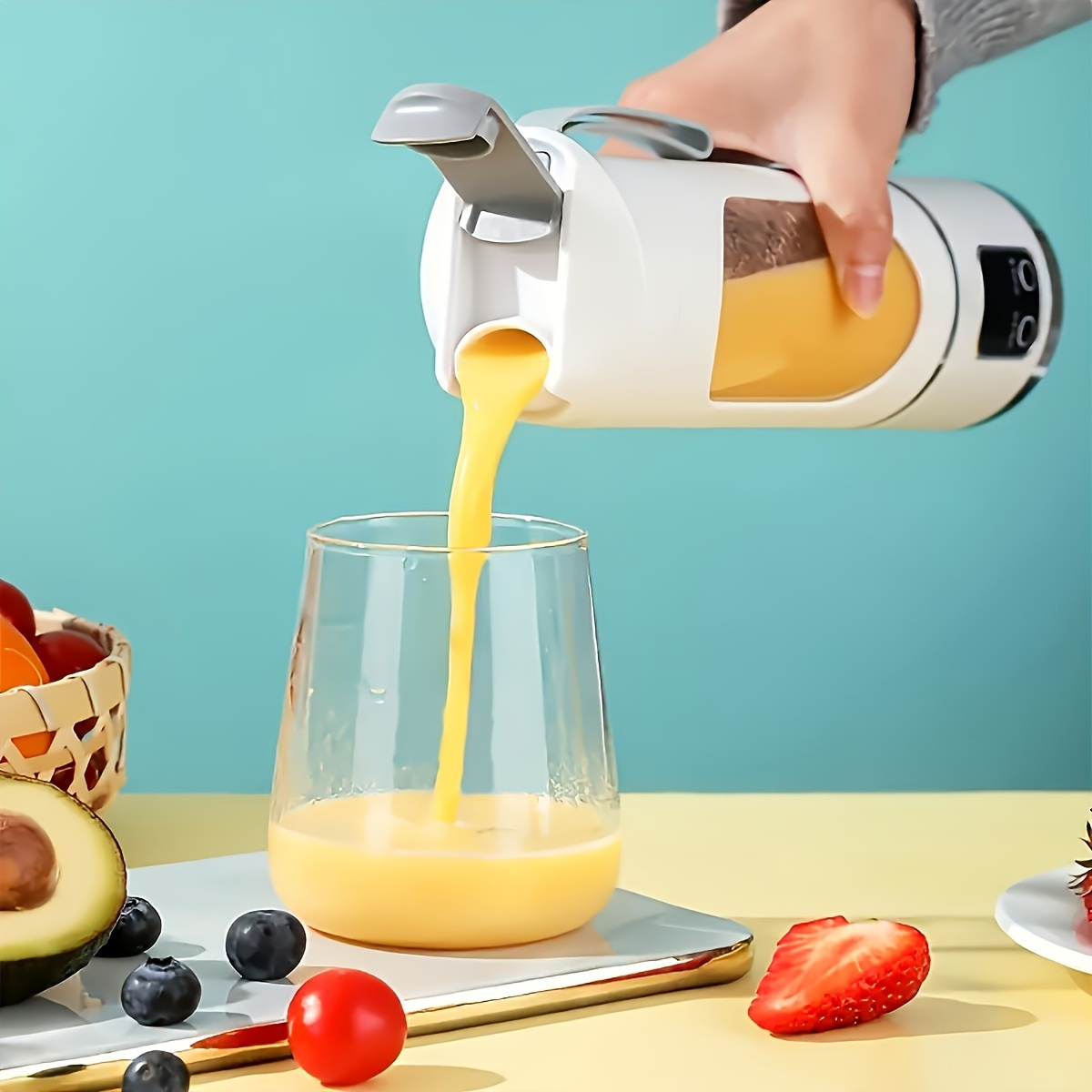 USB Rechargeable Portable Blen - Citrus Juicer Bar reseña y precio