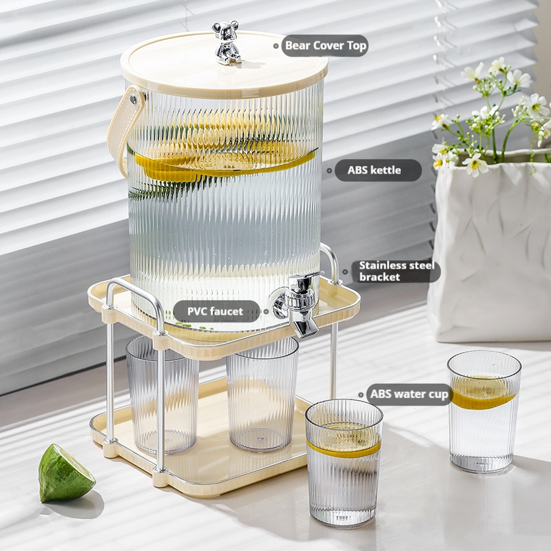 5L/3.5L Cold Water Kettle with - Citrus Juicer Bar reseña y precio