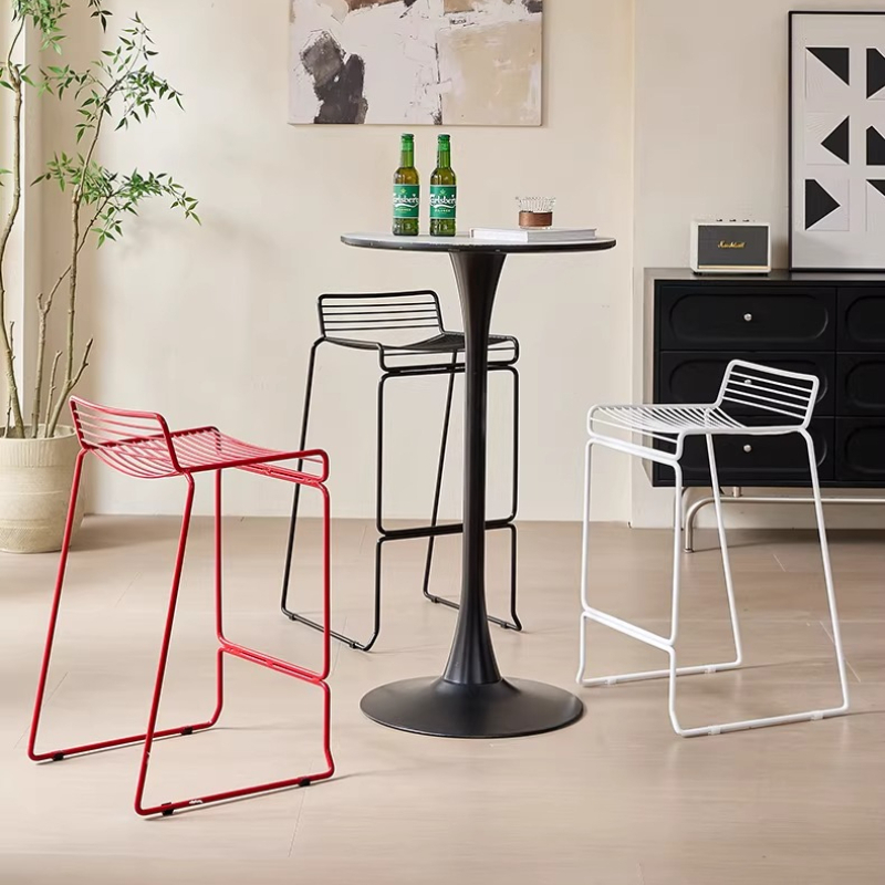 Nordic Minimalist Bar Stool Mo - Home Bar Seating reseña y precio