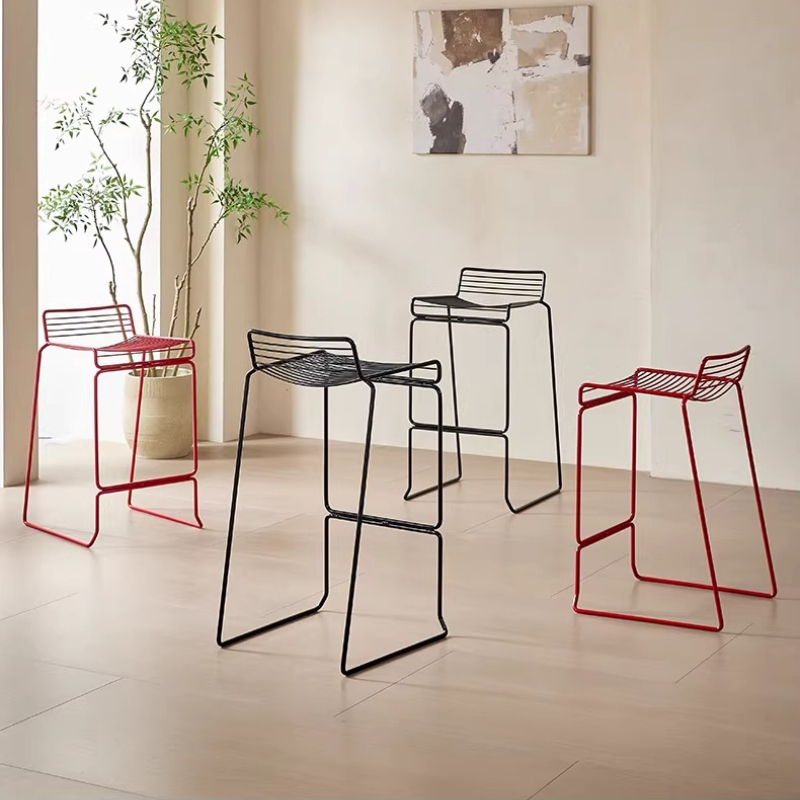 Nordic Minimalist Bar Stool Mo - Home Bar Seating reseña y precio