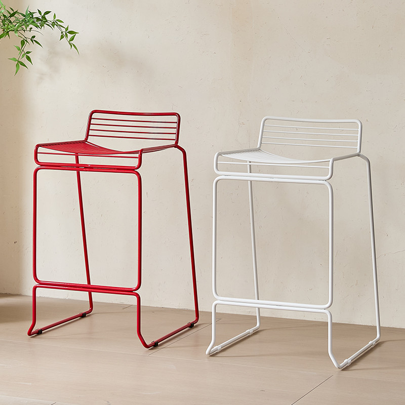 Nordic Minimalist Bar Stool Mo - Home Bar Seating reseña y precio