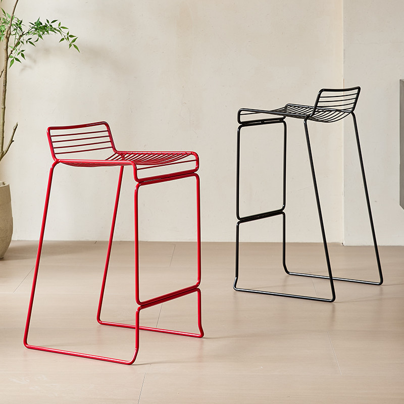 Nordic Minimalist Bar Stool Mo - Home Bar Seating reseña y precio