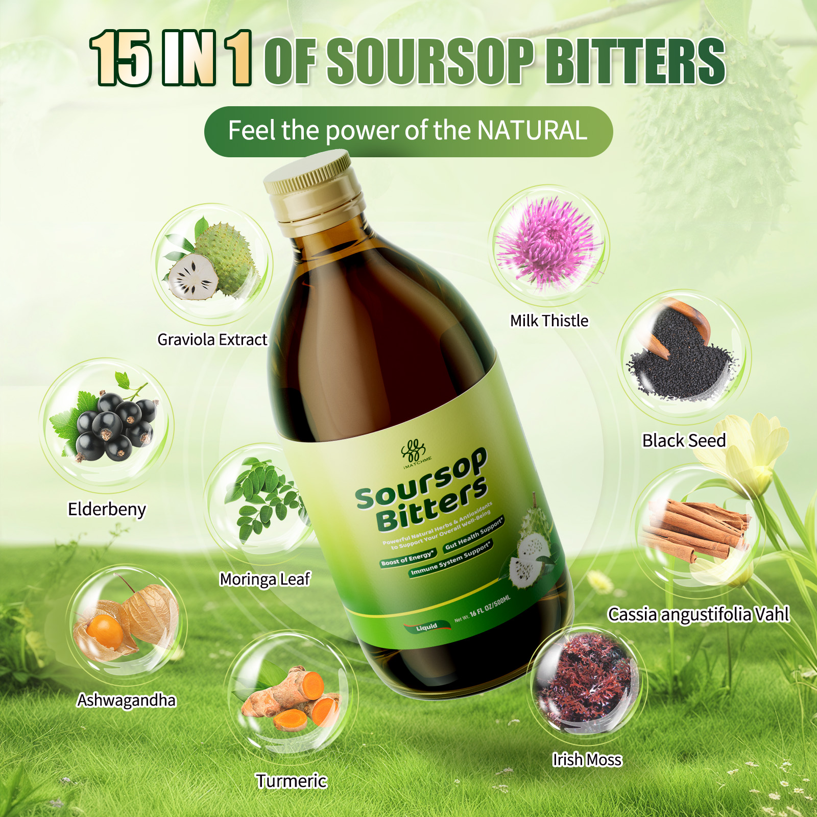 Soursop Bitters - Natural Orga - Bitters Bottle Set reseña y precio