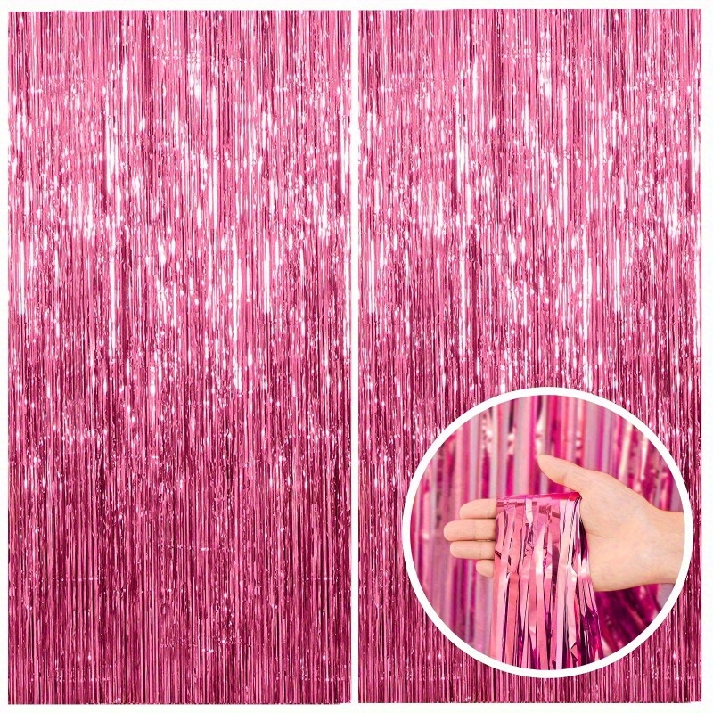 1/2/3pcs Pink Rain Curtain Spa - Home Bargains reseña y precio