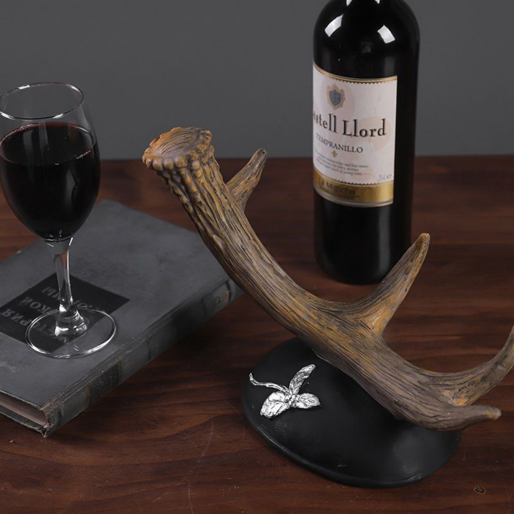 Resin Antler Tabletop Bottle H - Home Bar Supplies reseña y precio