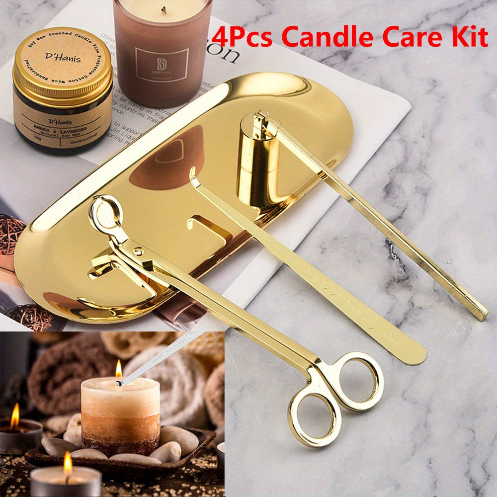 4pcs/set Luxury Candle Care Ki - Home Barber reseña y precio