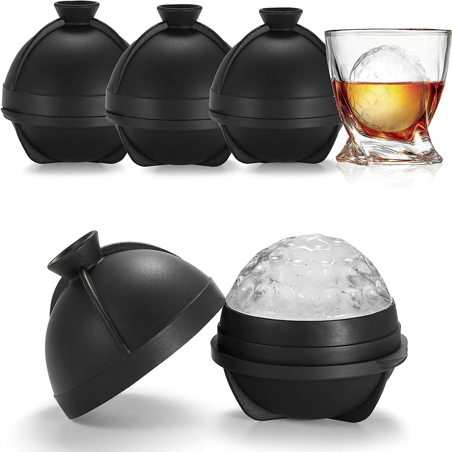Food Grade Silicone Ice Ball M - Ice Mold Sphere reseña y precio