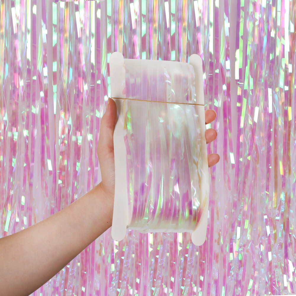2M 3M Party Backdrop Curtains  - Home Bargains reseña y precio
