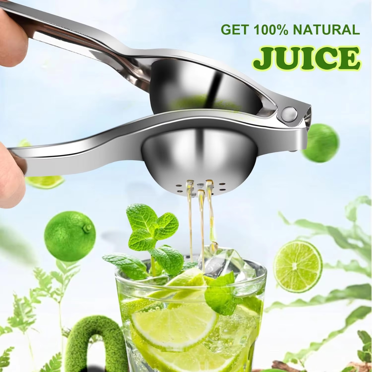 1/2/3pcs Stainless Steel Lemon - Citrus Juicer Bar reseña y precio