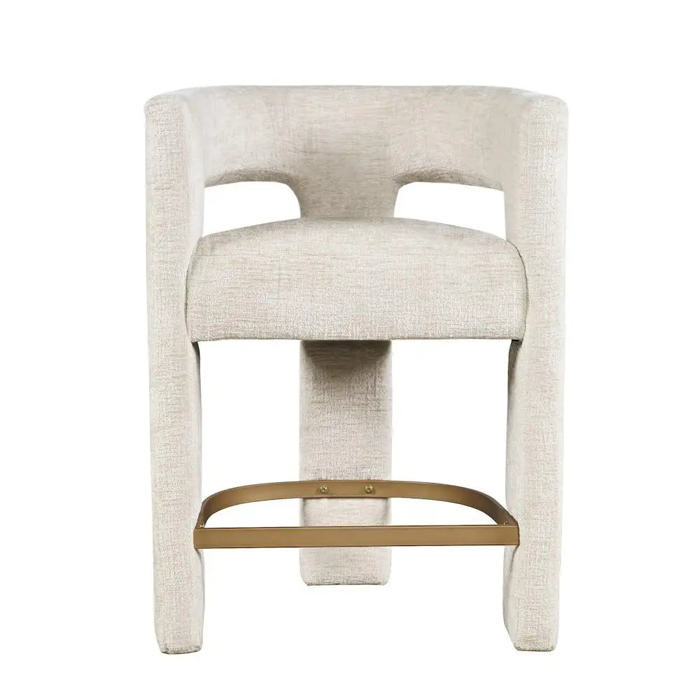 Gwen Natural Upholstered Count - Home Bar Seating reseña y precio