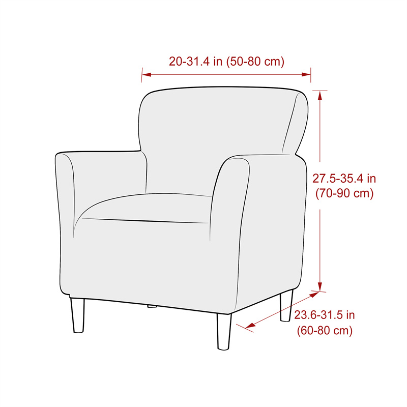 1PC Stretch Spandex Tub Chair  - Home Bar Seating reseña y precio