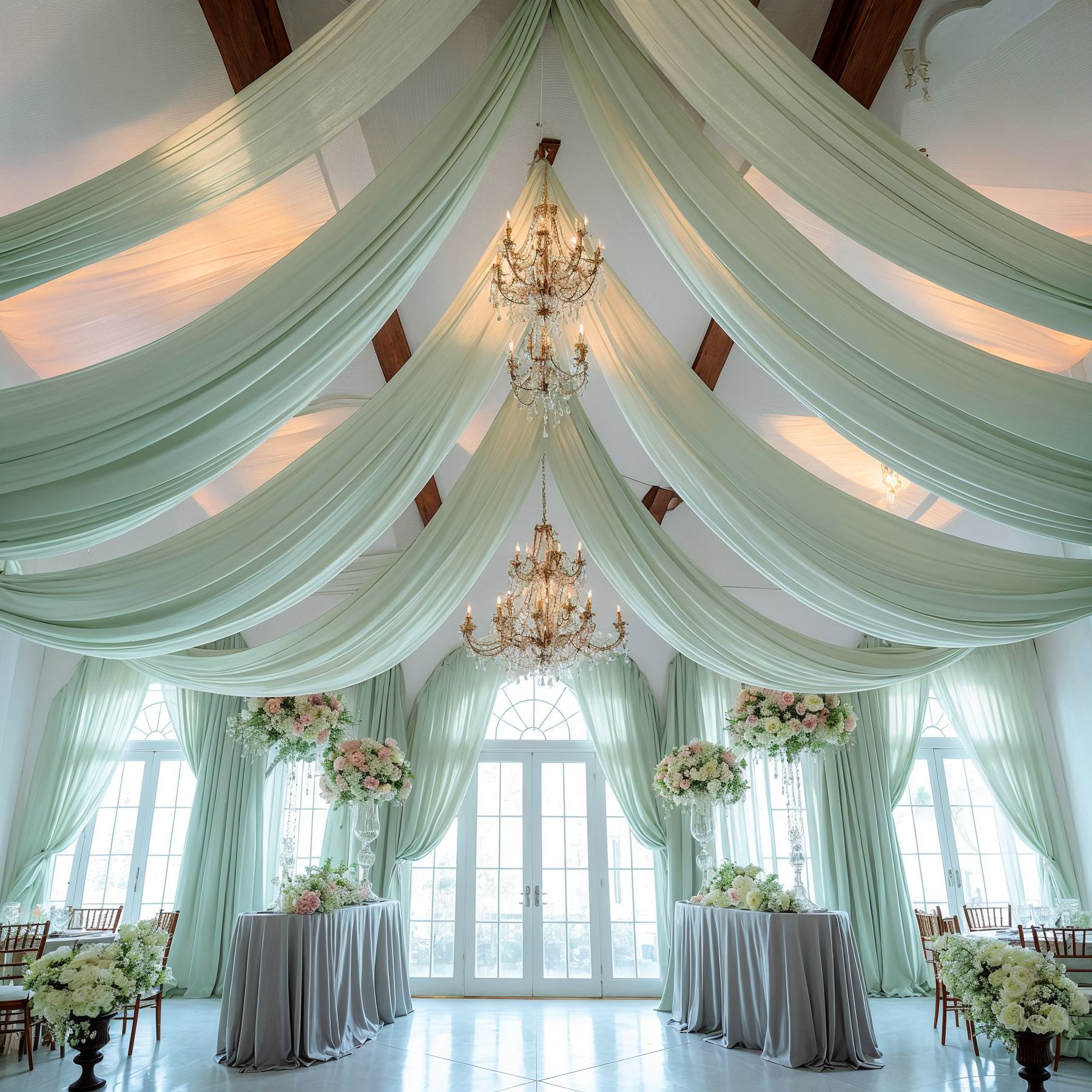 Wedding Arch Drape Roof Ceilin - Home Bargains reseña y precio