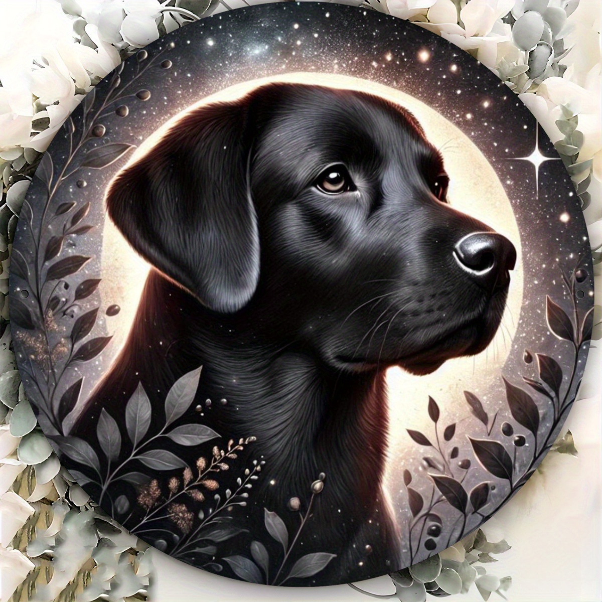 Charming Black Labrador and Ki - Home Bar And Kitchen reseña y precio