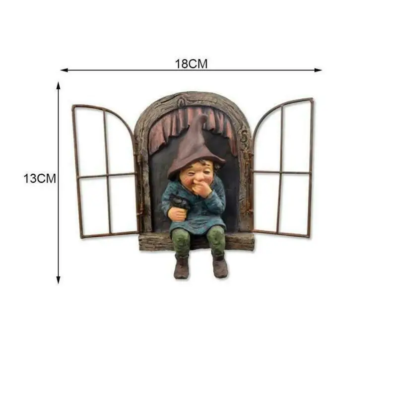 Naughty Garden Statue Elf Go O - Home Bargains reseña y precio