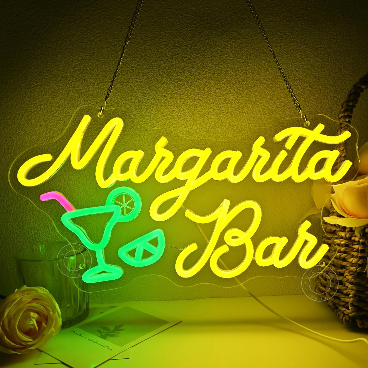 Margarita Bar Neon Sign Dimmab - Home Bar Signs reseña y precio