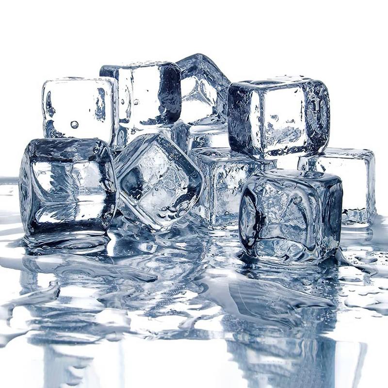 50PCS 3D Acrylic Fake Ice Cube - Ice Mold Sphere reseña y precio