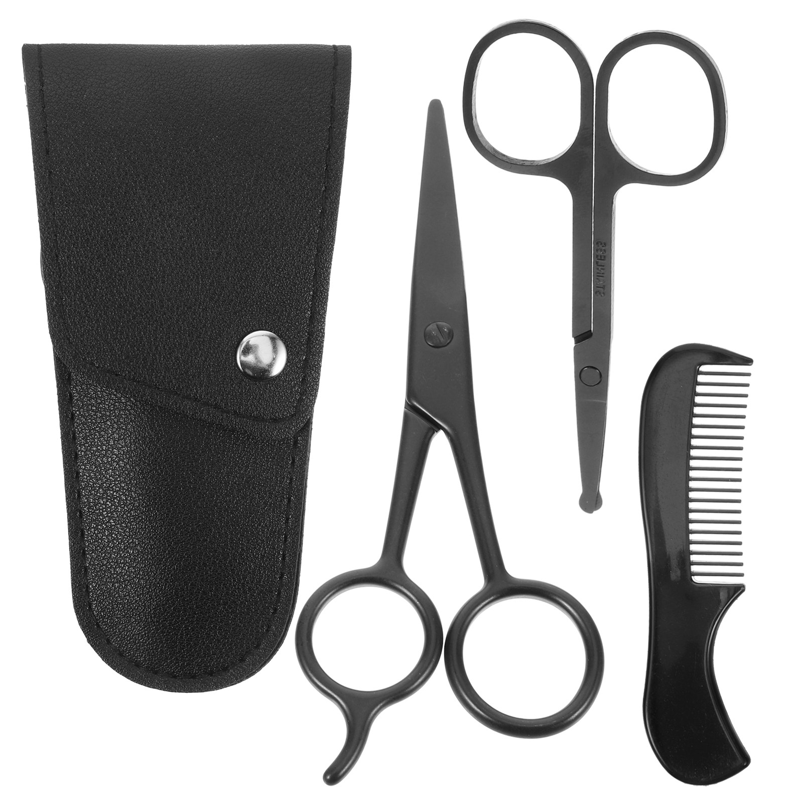 1Set Beard Shears Kit Stainles - Home Barber reseña y precio
