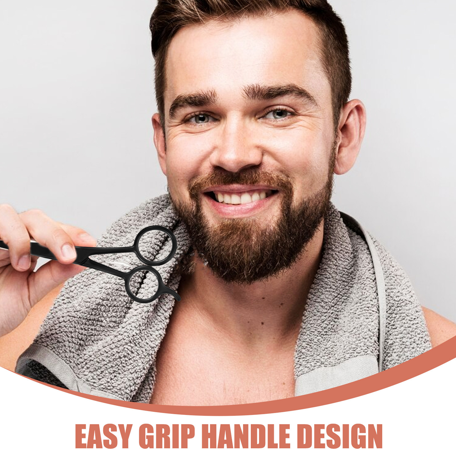 1Set Beard Shears Kit Stainles - Home Barber reseña y precio