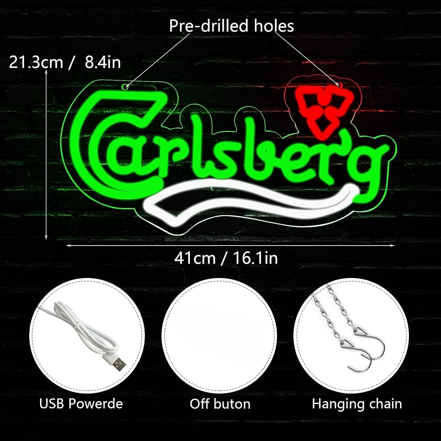 Beer Neon Sign Business USB Le - Home Bar Signs reseña y precio