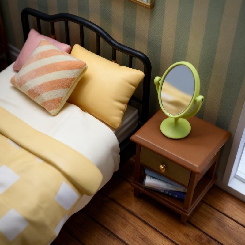 1Pcs Miniature Retro Mirror Dr - Home Bargains reseña y precio