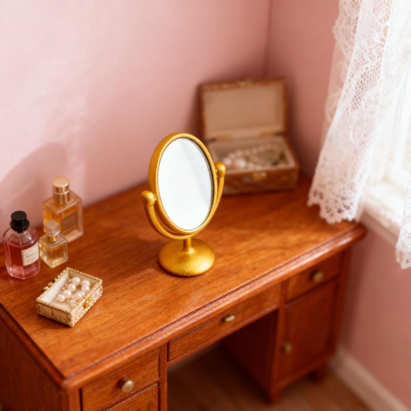 1Pcs Miniature Retro Mirror Dr - Home Bargains reseña y precio
