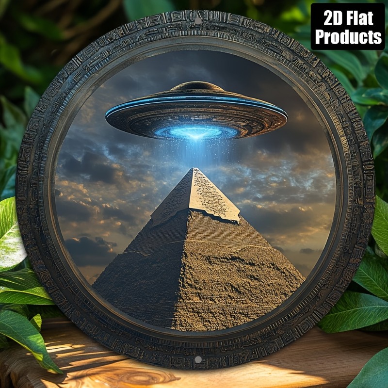 Pyramid UFO Theme Round Alumin - Home Bar And Kitchen reseña y precio