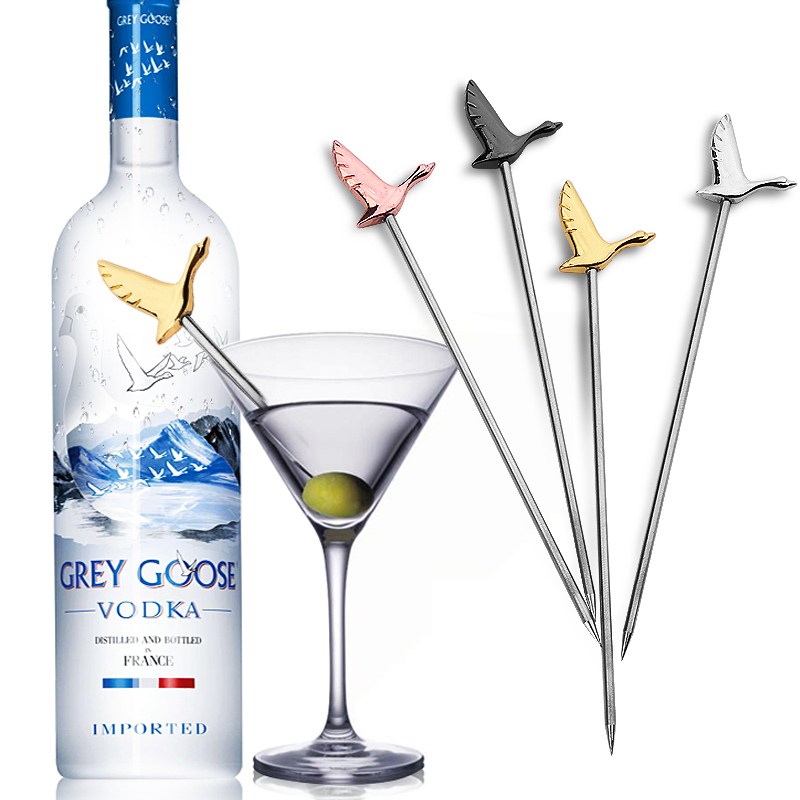 Cocktail Pick Stainless Steel  - Bitters Bottle Set reseña y precio