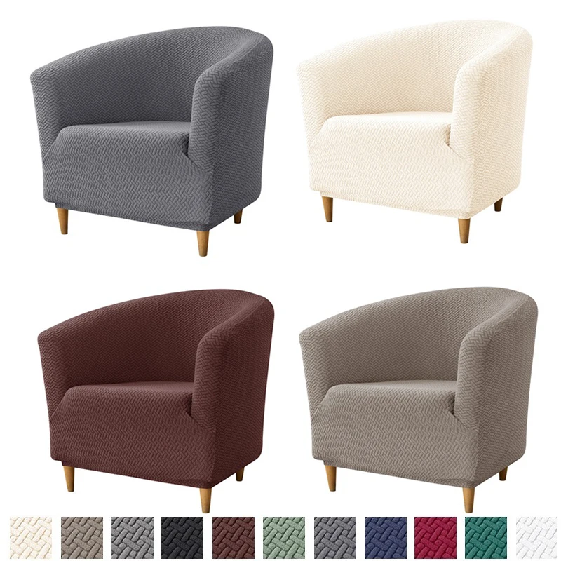 Elastic Club Chair Cover Jacqu - Home Bar Seating reseña y precio