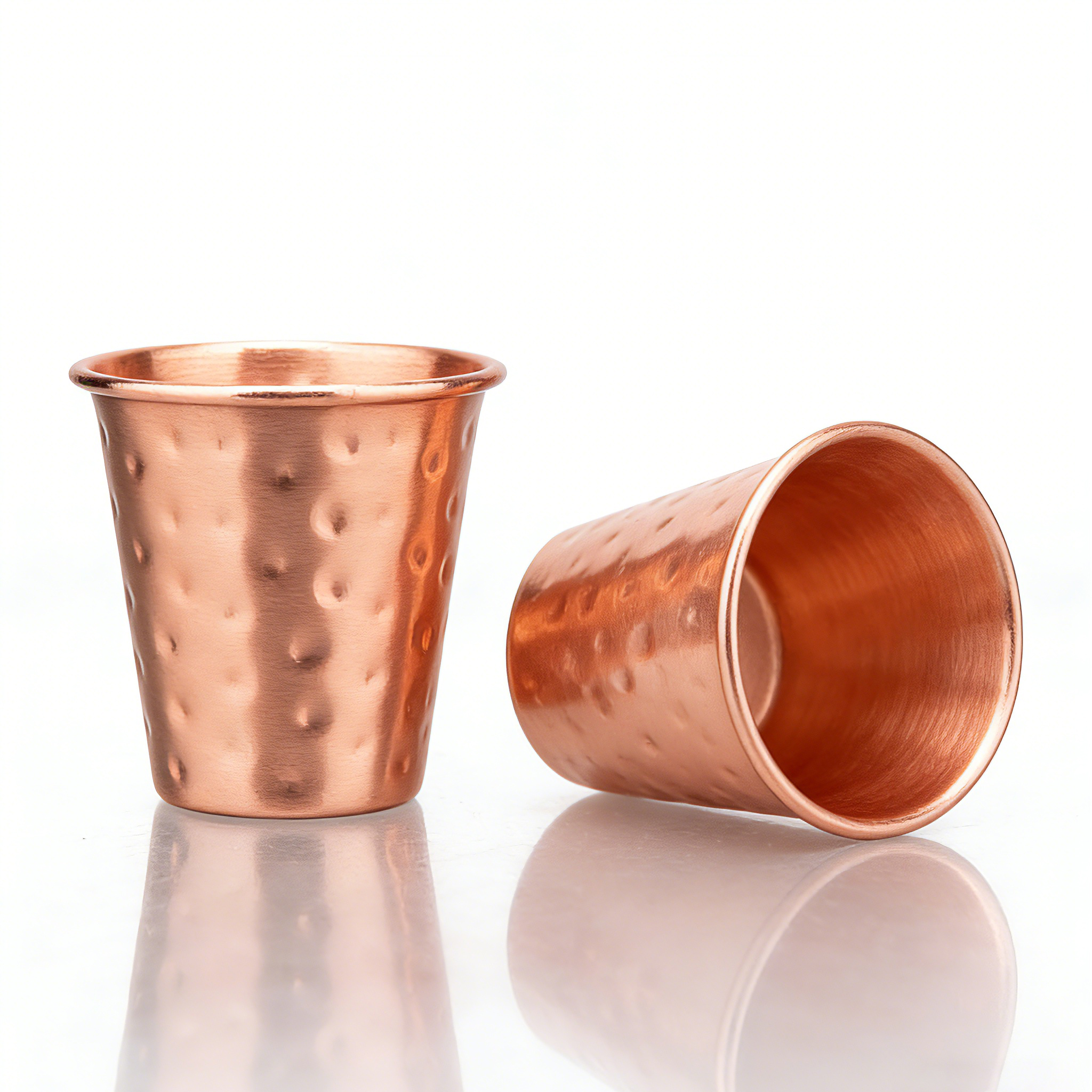 6cs 8Pcs New 100% Copper Cups  - Mule Copper Mug reseña y precio