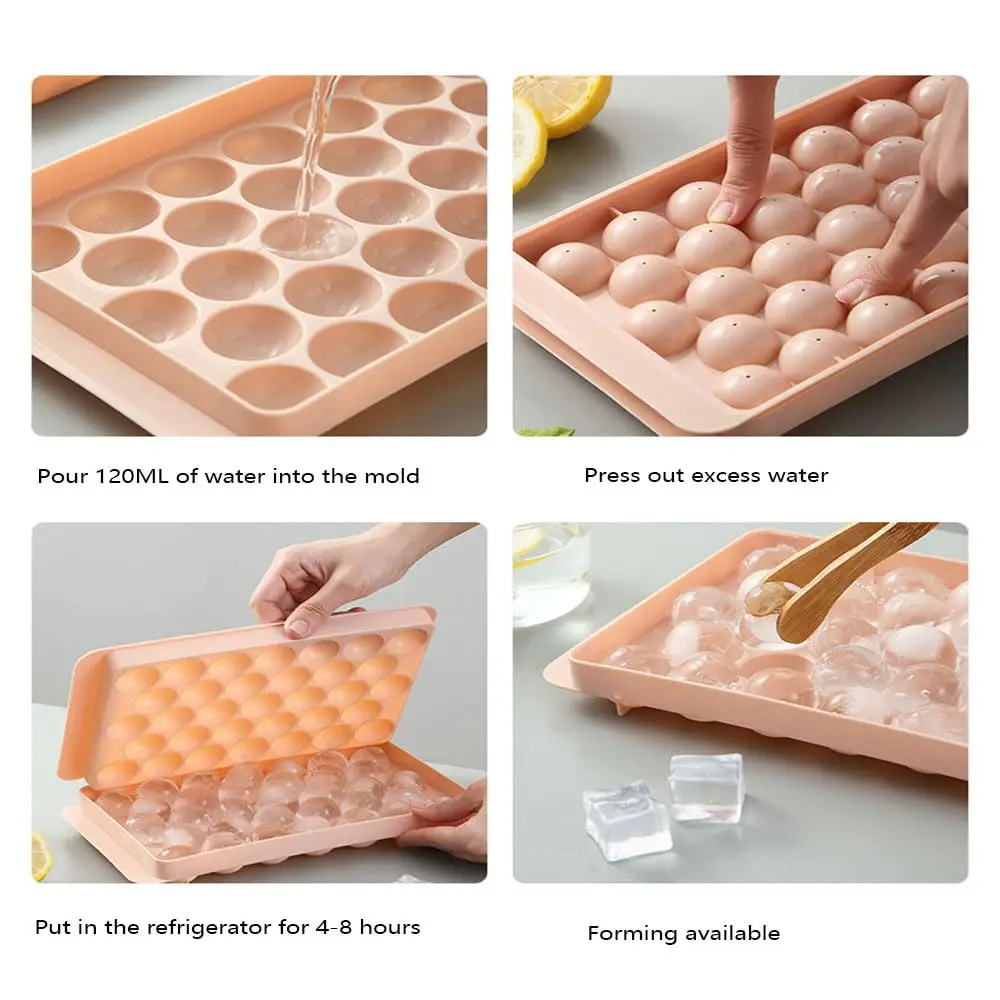Mini Ice Cube Trays  Tiny Ice  - Ice Mold Sphere reseña y precio