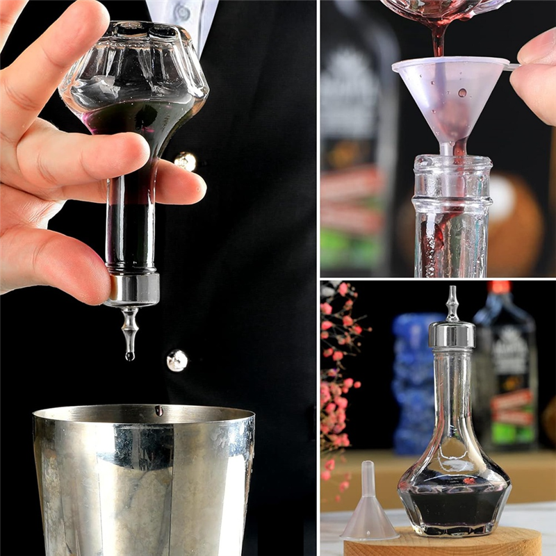Bitters Bottle Set Of 3-1.7Oz/ - Bitters Bottle Set reseña y precio