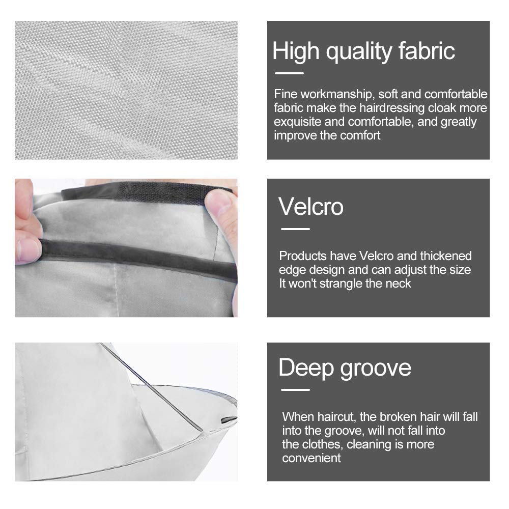 Hair Cutting Cape for All Ages - Home Barber reseña y precio