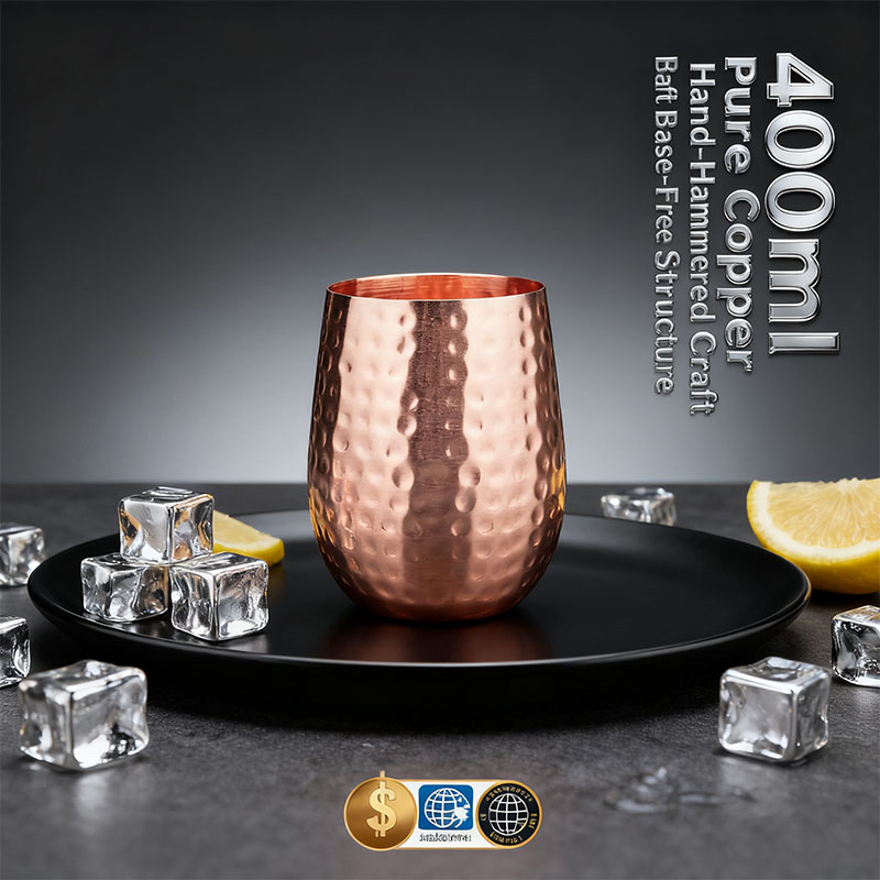 100% Copper Moscow Mule Mug Du - Mule Copper Mug reseña y precio