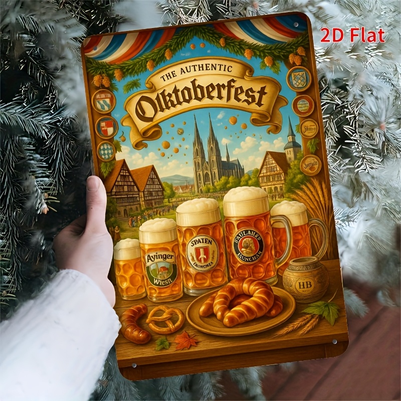 -Plate  Set Oktoberfest Metal  - Home Bar Set reseña y precio