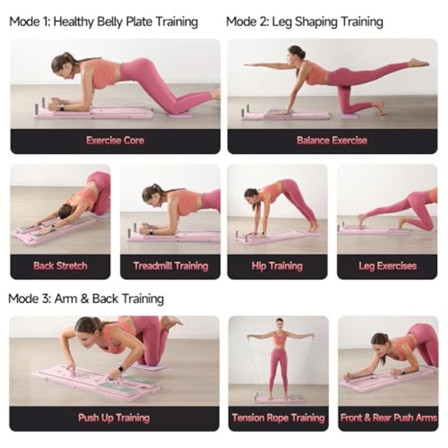 7-in-1 Foldable Pilates Board  - Home Bar Setup Kit reseña y precio