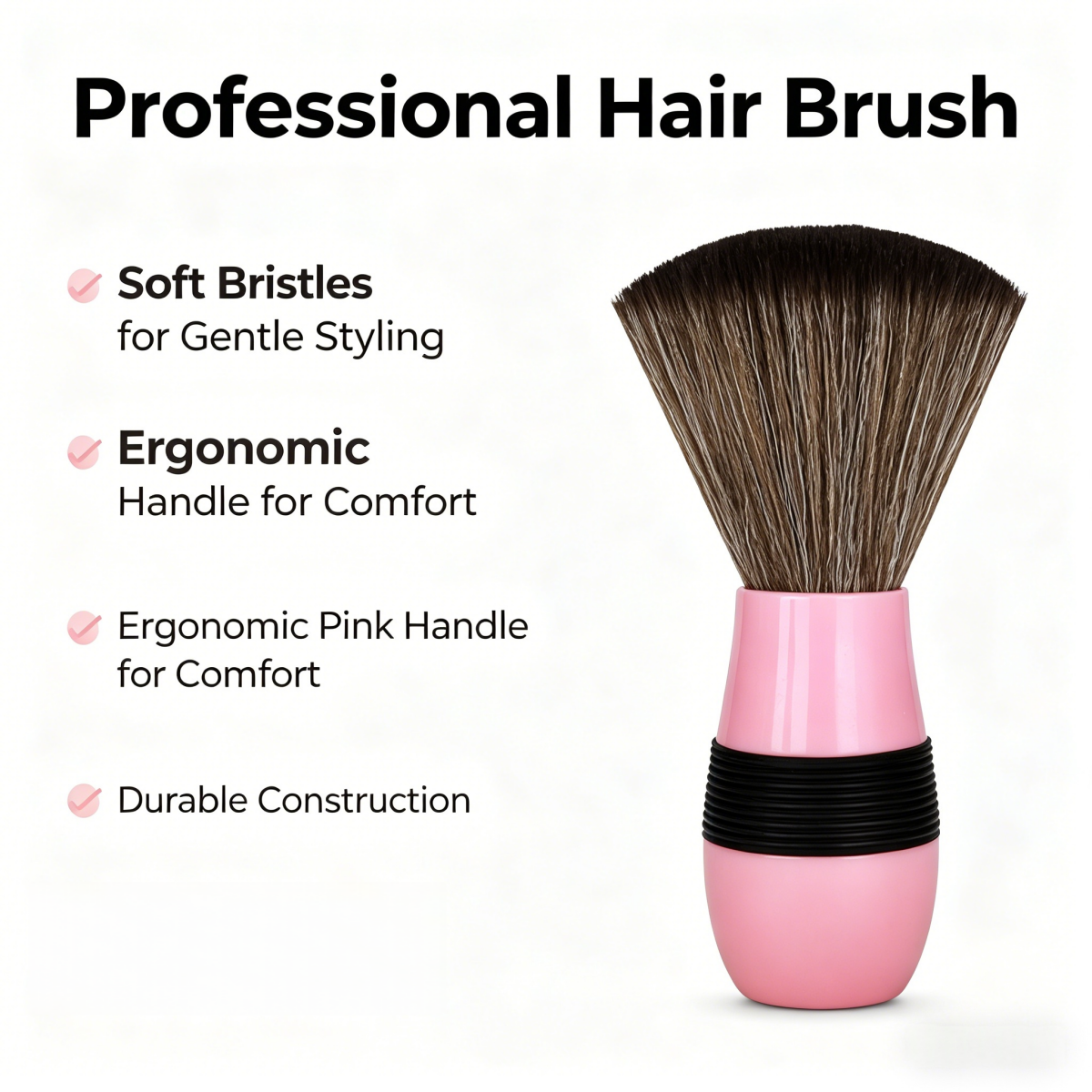 NEW Professional Soft Bristle  - Home Barber reseña y precio