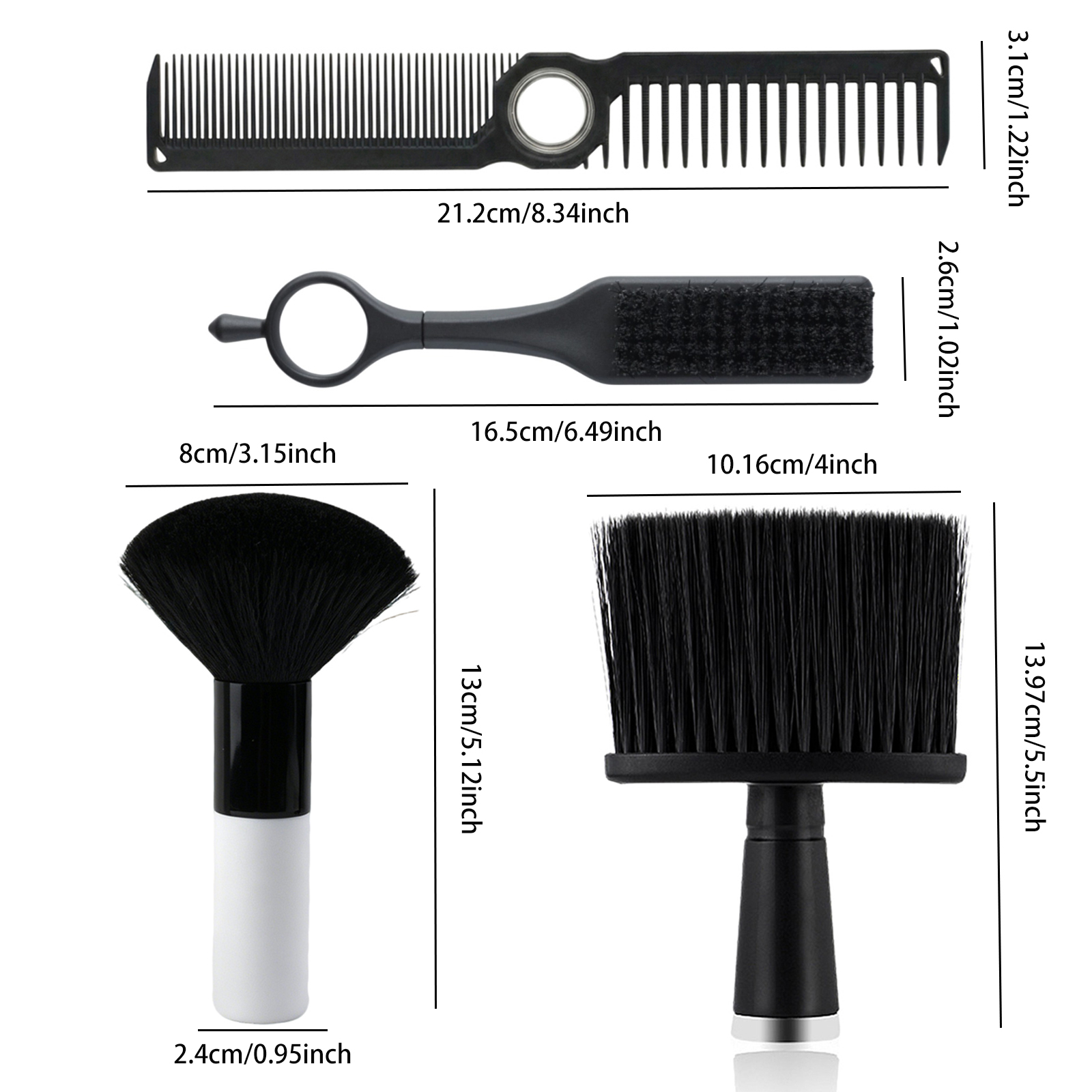 3Pcs Barber Hair Styling Kit w - Home Barber reseña y precio