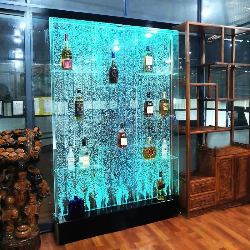 Customized Acrylic LED Water B - Home Bar Shelves reseña y precio