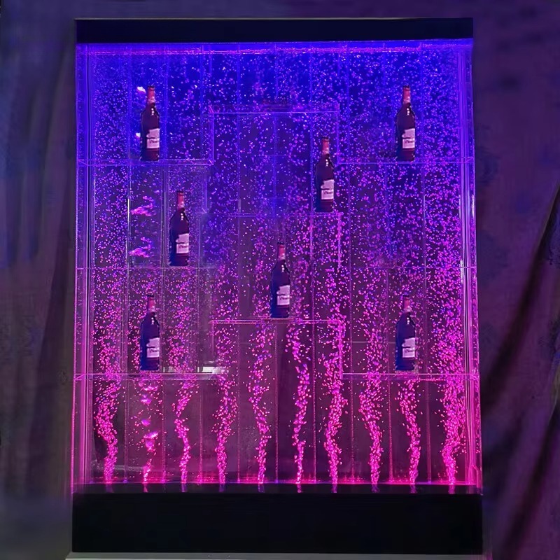 Customized Acrylic LED Water B - Home Bar Shelves reseña y precio
