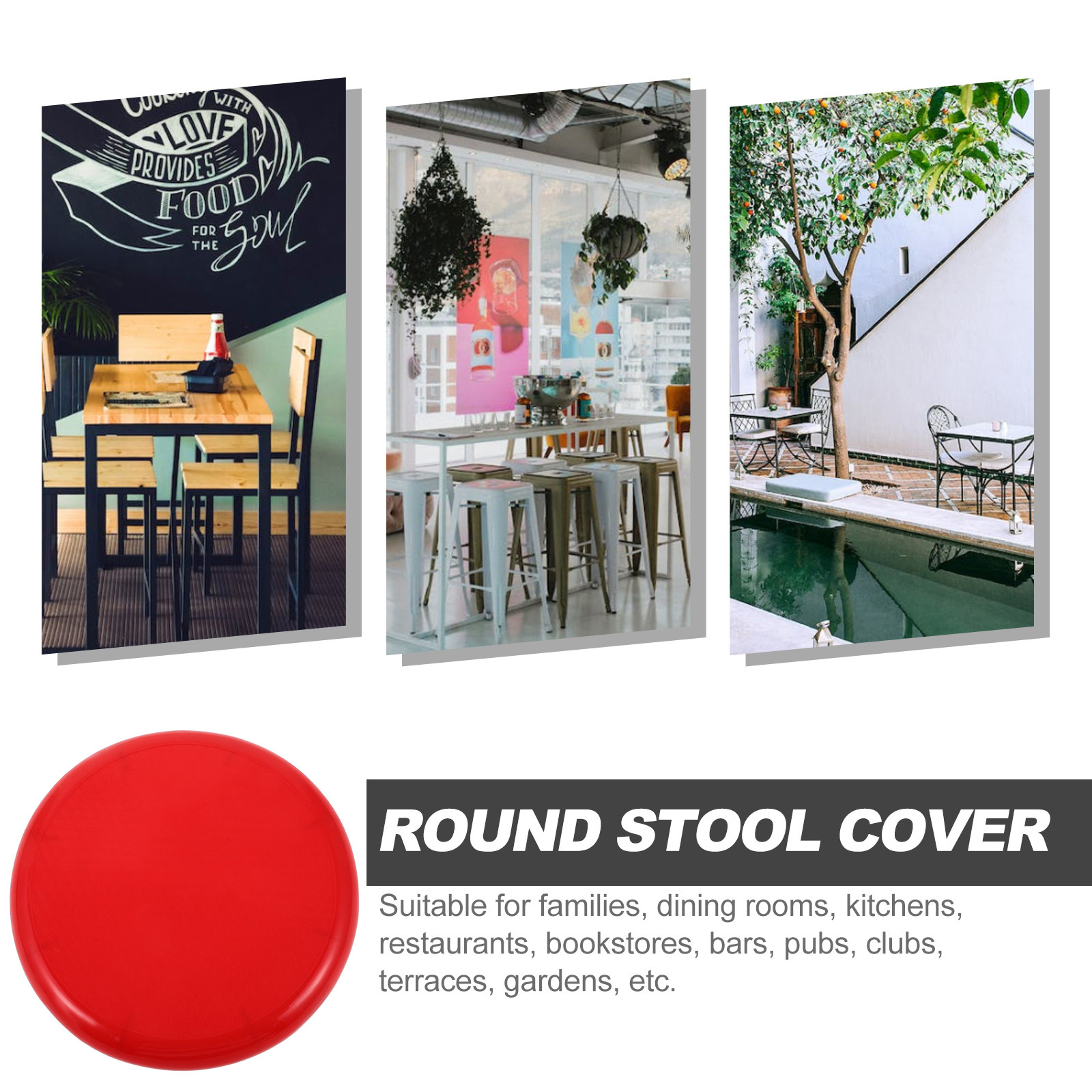 Round Chair Seat Replacement P - Home Bar Seating reseña y precio