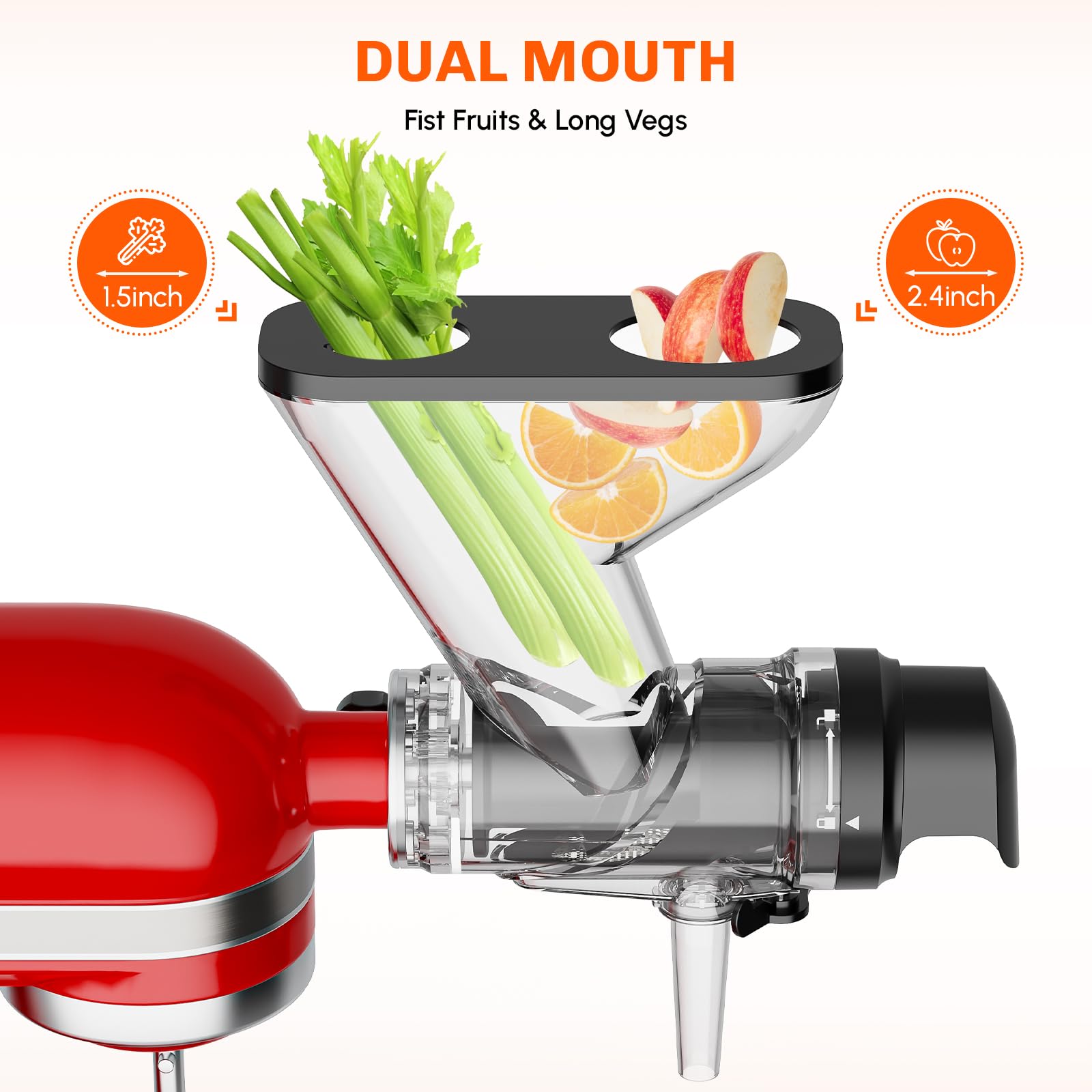 Masticating Juicer Attachment  - Citrus Juicer Bar reseña y precio