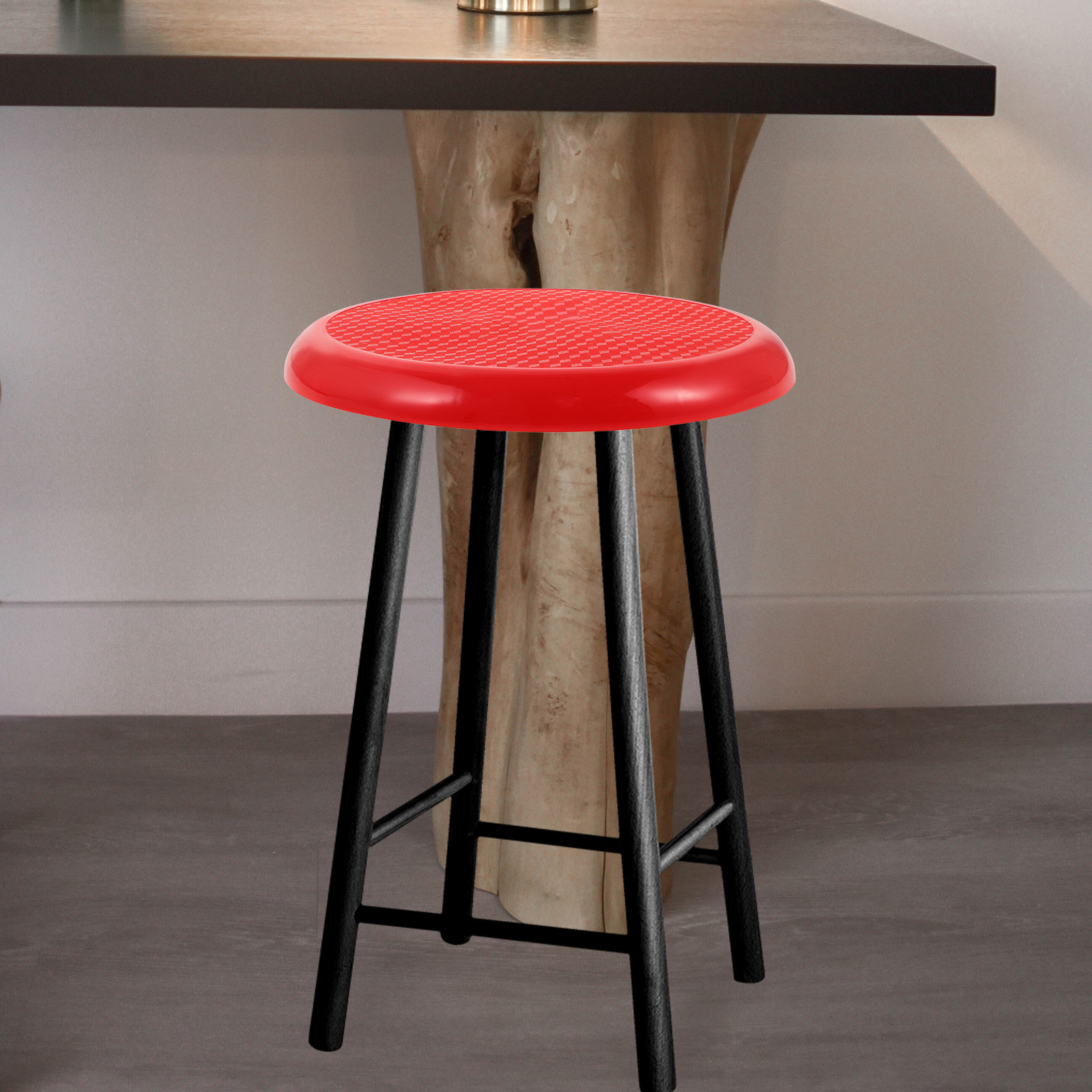 Plastic Round Stool Seating Pa - Home Bar Seating reseña y precio