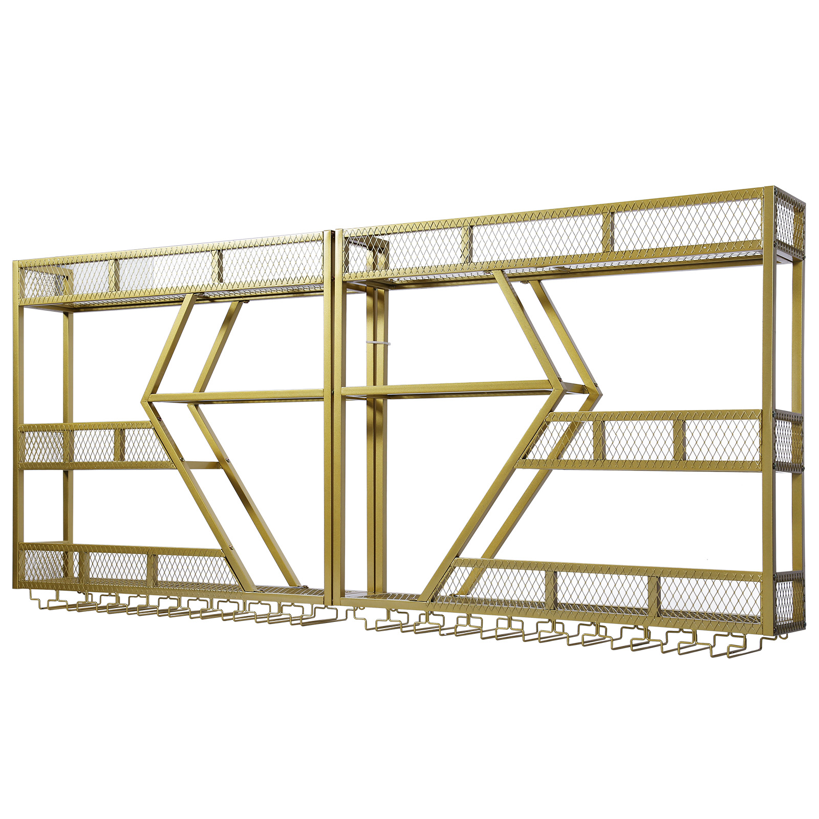 Metal Wine Bottles Storage Dis - Home Bar Shelves reseña y precio