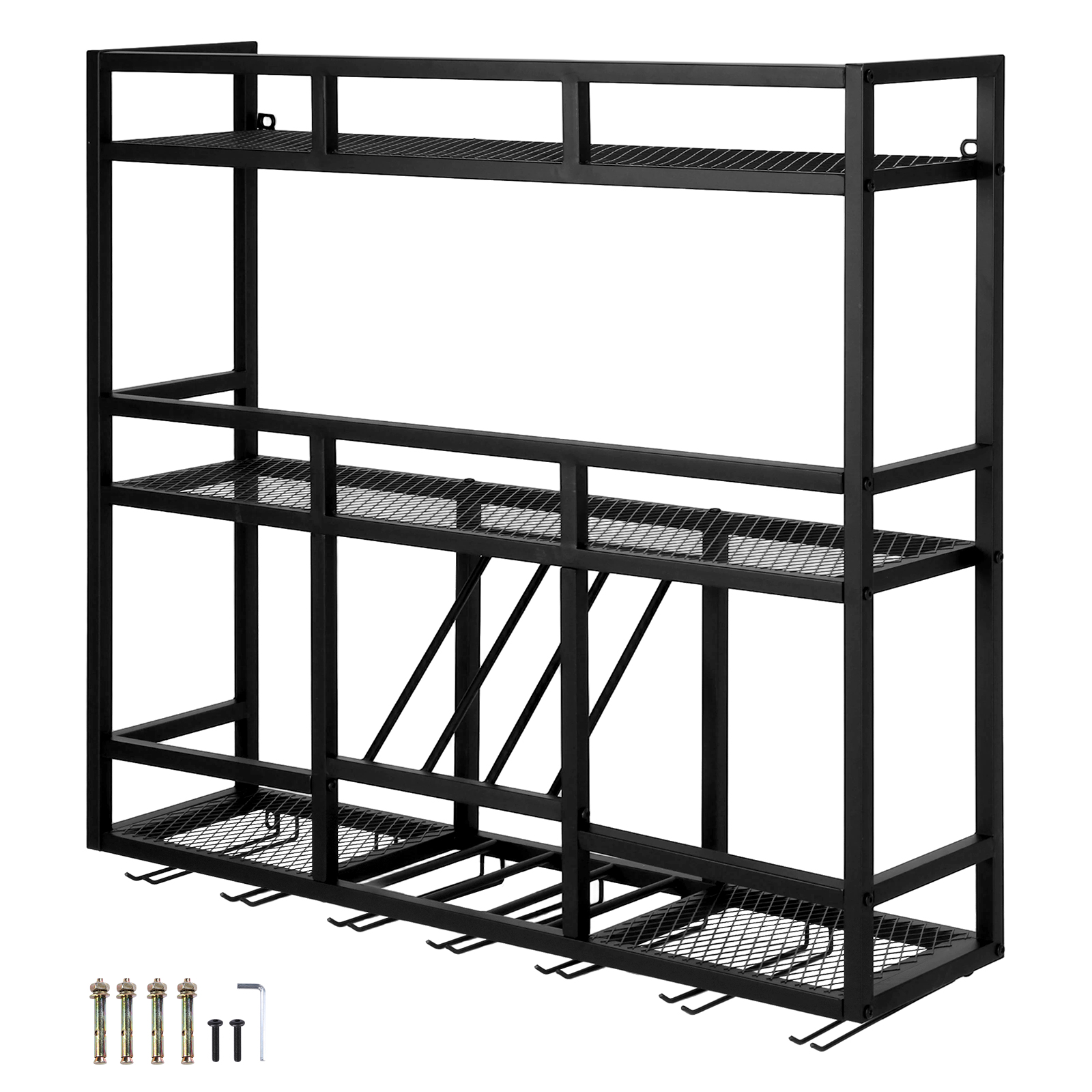 3 Tiers Wall Mounted Wine Rack - Home Bar Shelves reseña y precio