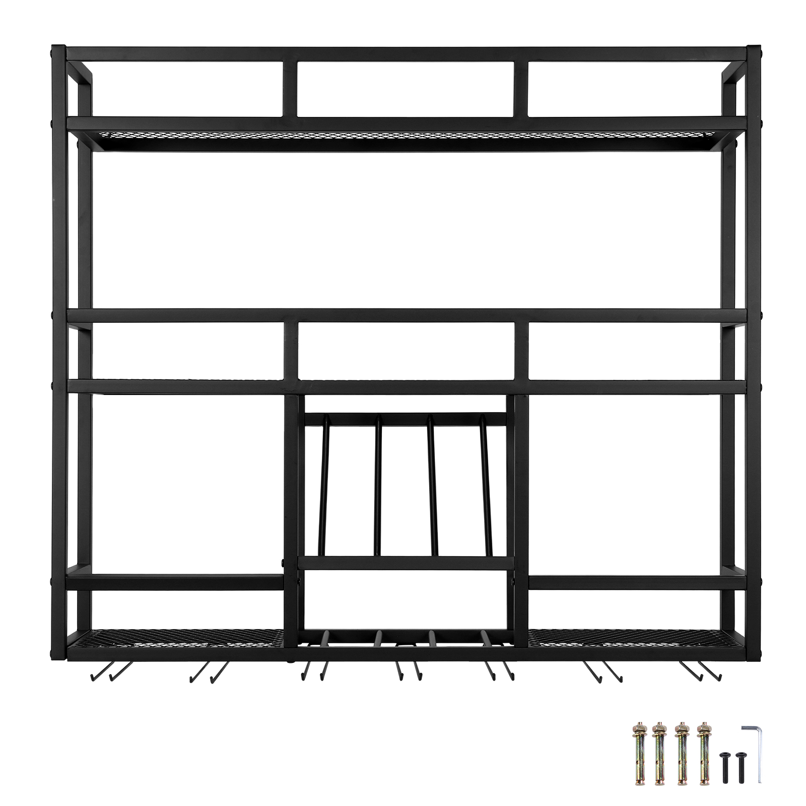 3 Tiers Wall Mounted Wine Rack - Home Bar Shelves reseña y precio